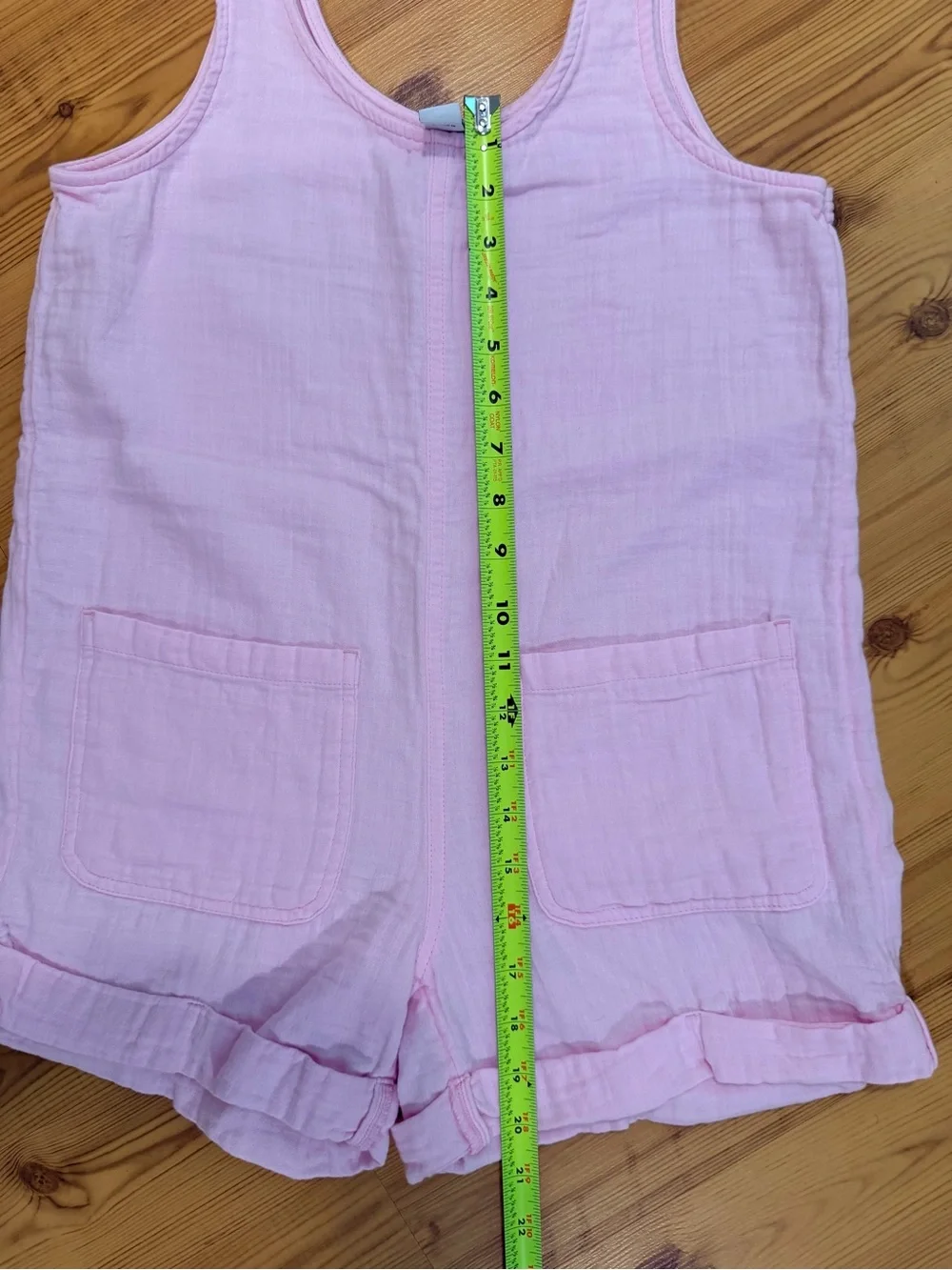 Old Navy Light Pink Cotton Girls' Romper